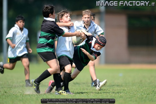 2015-06-07 Settimo Milanese 1139 Rugby Lyons U12-ASRugby Milano - Lorenzo Spada